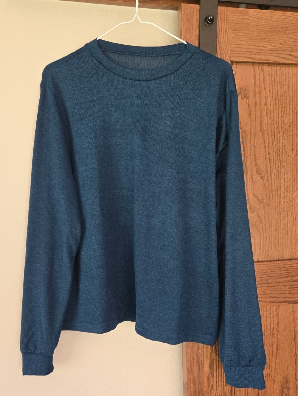 Women's Crewneck Sweater - Teal